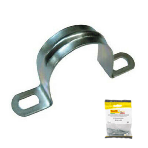 CAVALLOTTO A DUE FORI IN ACCIAIO ZINCATO IN BLISTER  VARI DIAMETRI | TECFI