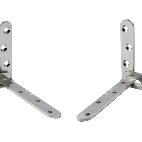 Cerniera Bilico Pivot a Filo Da Infilare Nichelato DX-SX | AGB