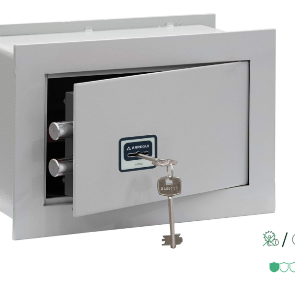 Cassaforte da Murare Modello Ideal 5 Meccanica Spessore mm.5 con 2 Catenacci Varie Misure   Arregui