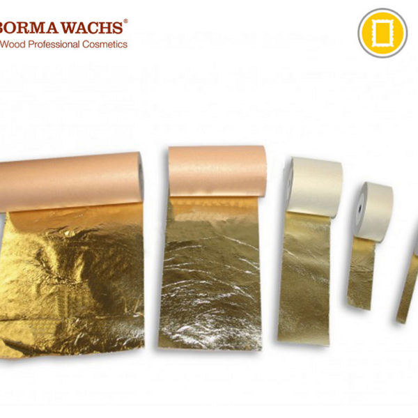 Foglia Imitazione Oro 2,5 cm.5x50mt Ca'd'oro  |  Bormawachs