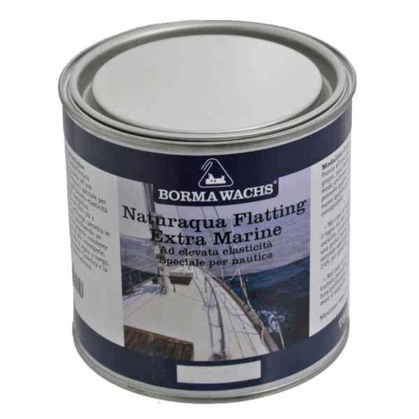 Flatting Extra Marine Acqua ml.750 Naturaqua  Vari Gloss |  Borma Wachs