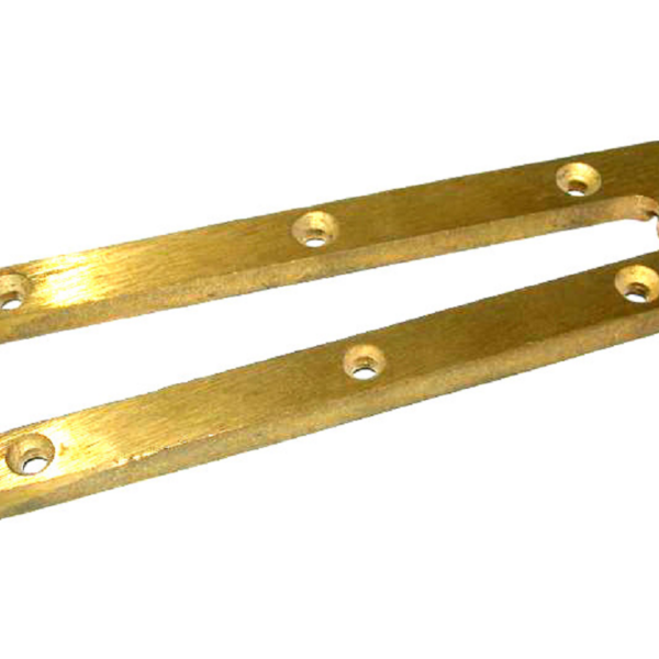 Cerniera per Ribalta mm.8x240 180ø Ottone Satinato | Casati & Sironi