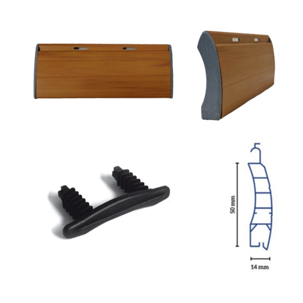 Tappo Laterale per Tapparella Avvolgibile Pvc Dx-Sx