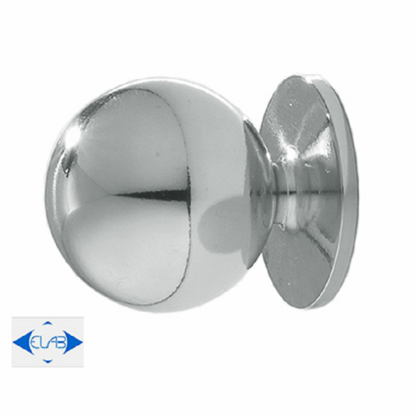 Pomolino Mobile 710 a Sfera con Base Cromo Lucido varie misure   Mariva