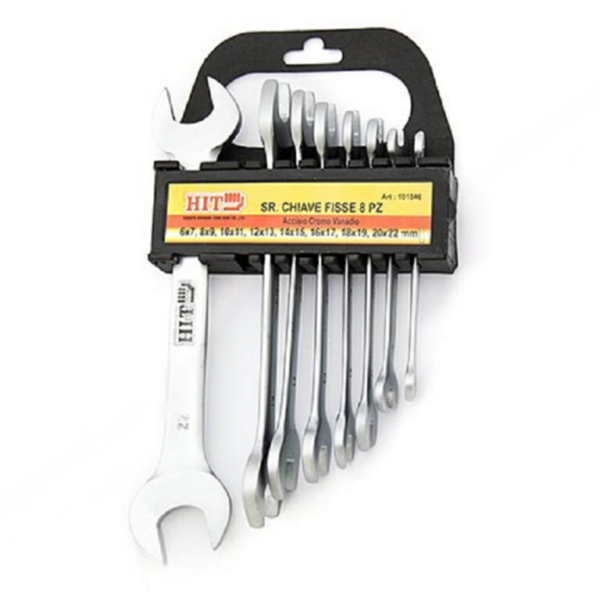 Serie Chiavi Combinate mm.8-19 in Blister da Pezzi 8  Prof-It