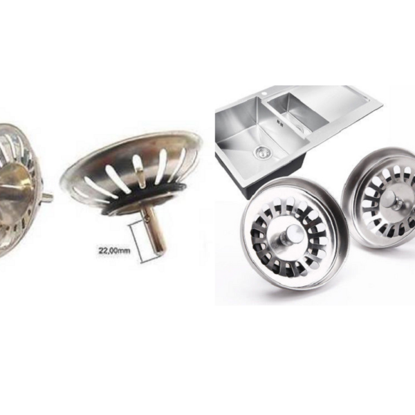 Tappo Griglia Basket per Lavello Adattabile Franke Inox 18/8  Maryplast