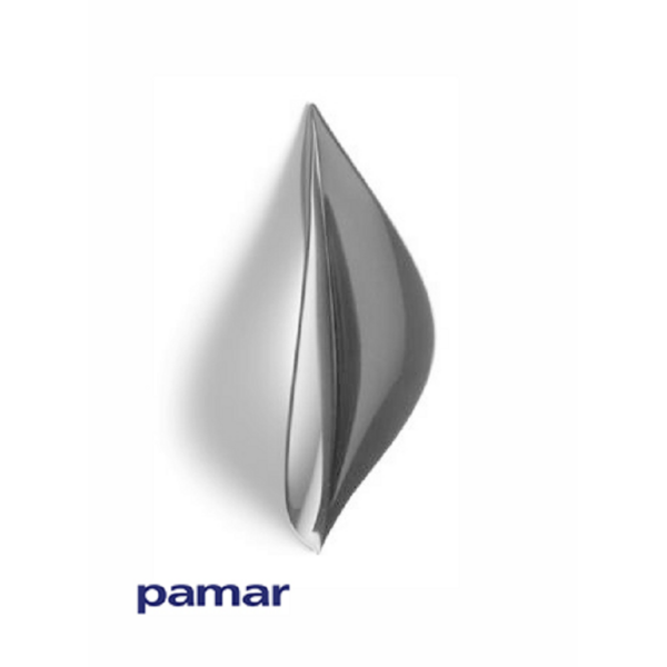 Maniglietta Mobile Interasse 64 mm.130x33x30h G104-Cromato Lucido | Pamar