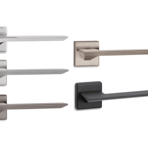 Maniglia Cedro SQ Rosetta Quadra d.50x50x6h Bocchetta Foro Chiave varie finiture | Ento