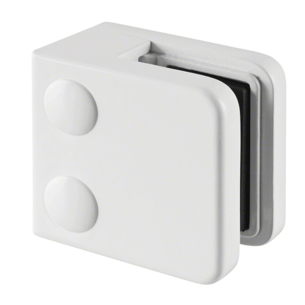 Pinza per Vetro modello 4200 mm.45x57 per Montante Piatto Spessore Vetro mm.6-12,76 varie finiture  Q-Raling