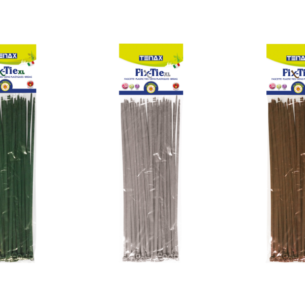 Fascette in Plastica Multiuso Fix-Tie Xl in Blister da pz.50 cm.29 vari colori  Tenax