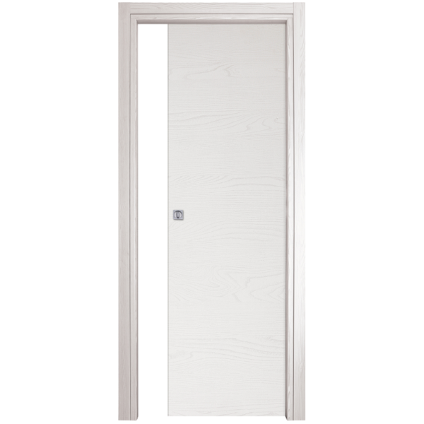 Porta Scorrevole modello Microtec Bianco Frassino 2100h Varie Larghezze  |  Effebiquattro