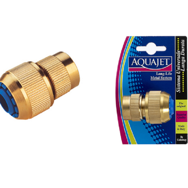 Raccordo Automatico Ottone a 6 Sfere per Tubo 16-19mm | Aquajet