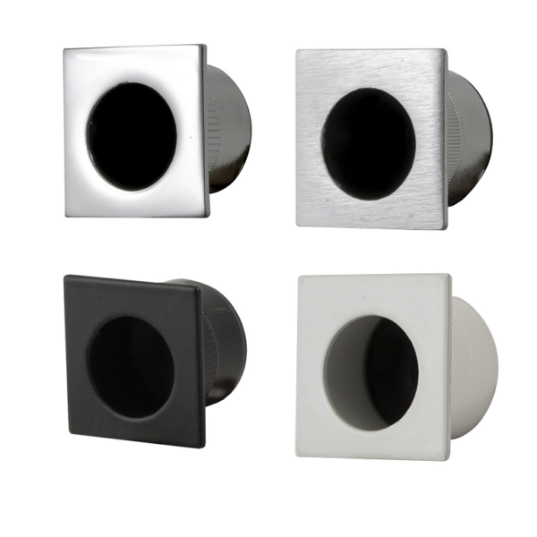 Ditale di Trascinamento Quadro Porta Scorrevole mm.27x27 foro d.25 MQT. varie finiture | Bonaiti