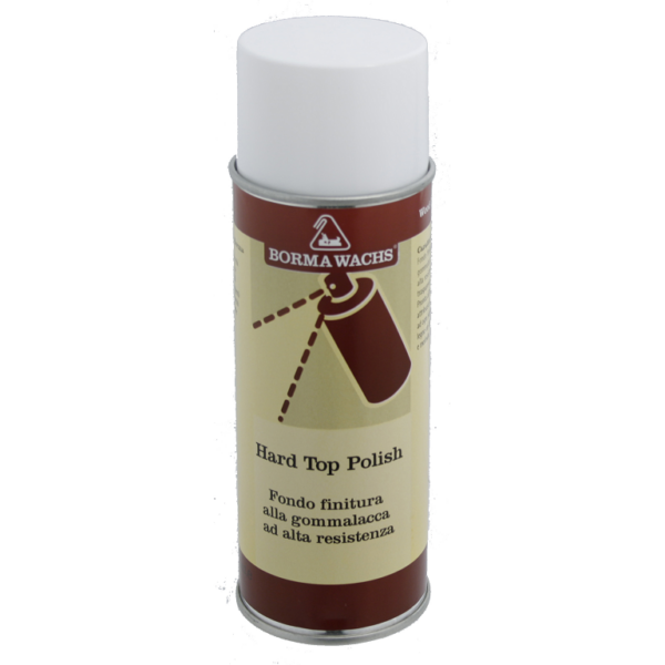 Fondo Finutura Gommalacca Spray Hard Top Polish ml.400 | Borma Wachs