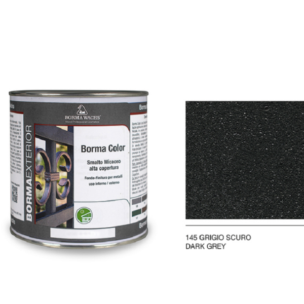 Smalto Antiruggine Ferro Micaceo A Solvente Borma Color ml.750 varie colorazioni | Borms Wachs