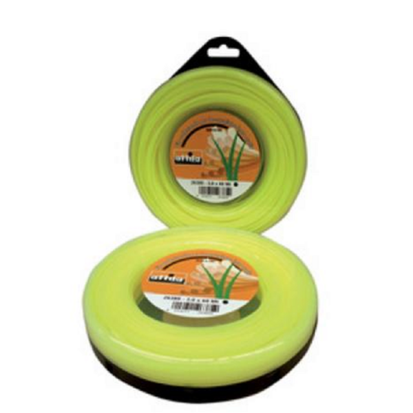 Filo per Decespugliatore Nylon Professional Tondo d.2,4x90mt Verde