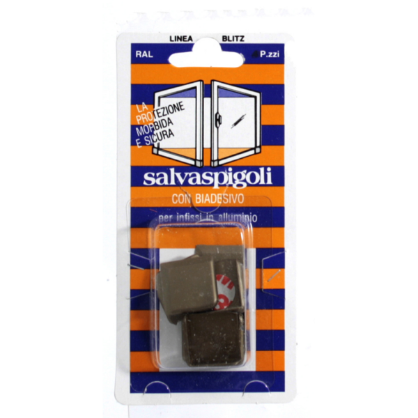 Salvaspigoli per Infissi Alluminio Bronzo in Blister da Pezzi 8