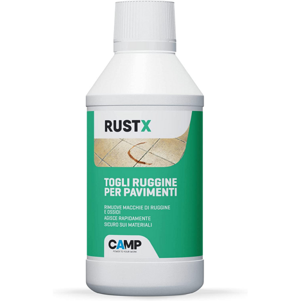 Rust X Togliruggine per Pavimenti e Rivestimenti ml.300  Camp