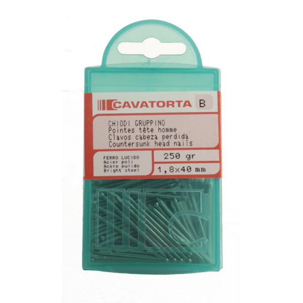 Gruppini 13x40 mm.1,8x40 in Blister gr.250 |  Cavatorta