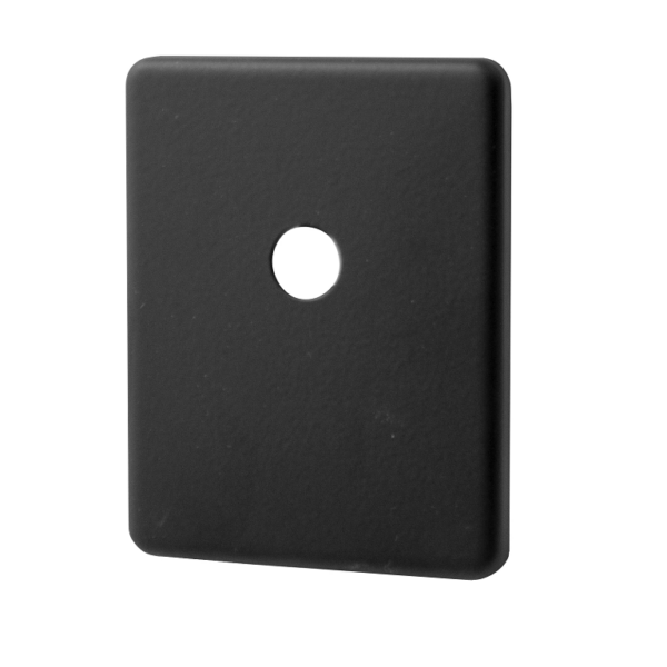 Bocchetta Rettangolare Foro Decentrato mm.62x78x4h varie finiture  Comit