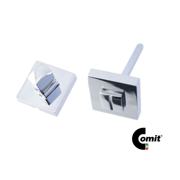 Nottolino WC Q6 Rosetta Quadra RO52 mm.45x45 2A - Cromo Lucido  Comit