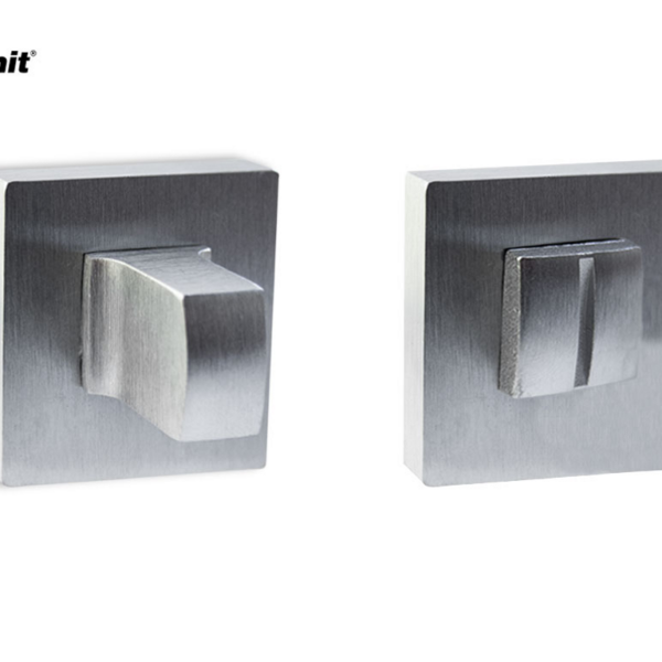 Nottolino WC Q6 Rosetta Quadra RO52 mm.45x45 2B - Cromo Satinato  Comit