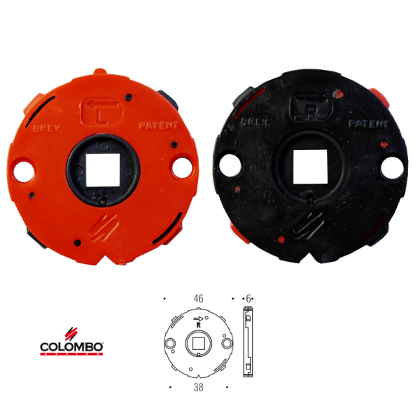 Molla per Maniglia di Ritorno mm.46 per Maniglia con Rosetta mm.50 Modello RG | Colombo