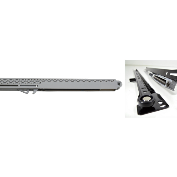 Sistema Soft Ammortizzato per per Guide Sottocassetto A Rulli Nylon |  Donati