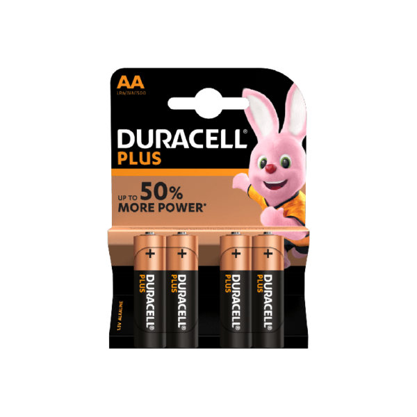 Pila Alcalina 1,5v Stilo Aa Mn1500 pz.4  Duracell