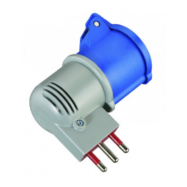 Adattatore Industriale Spina 16a-220v Presa 16a   Electraline