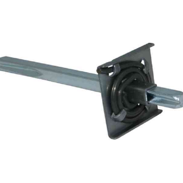 Ferro Con Molla Ritorno Per Maniglia Linea Elisse Zincato mm.120xQ6-Q8  Ferremi