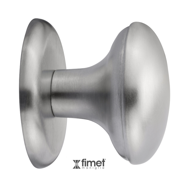 Pomolo Fisso Canada d.70x65h Rosetta Tonda d.75x10h varie finiture | Fimet Maniglie