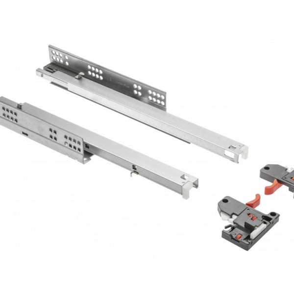 Guide per cassetti Modern Slide 3D autochiusura estrazione totale portata kg.30 varie lunghezze | GTV
