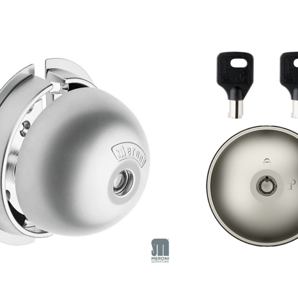 Lucchetto Ufo 2+Bloccaporta Antifurto Furgone Chiave Unica Us15   Meroni