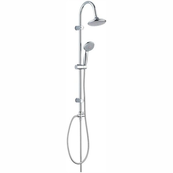 Colonna Doccia Modello Ibis con Flessibile e Doccetta Cromato   Showertech