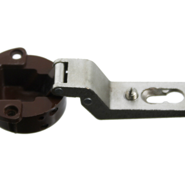 Cerniera Pvc d.35 Libera Collo Medio Marrone  Confalonieri