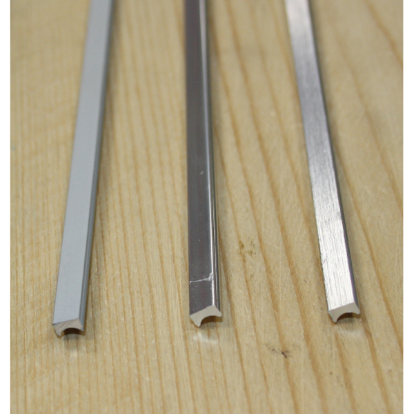 LISTELLO ALLUMINIO PER PORTA d.5x3x2400h VARIE FINITURE