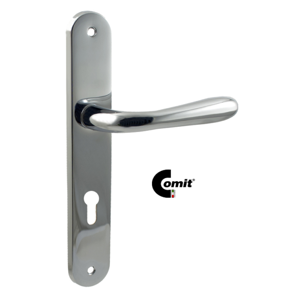 Maniglia Goccia 8x85 Yale Placca PL08 mm.252x42 Varie Finiture | Comit
