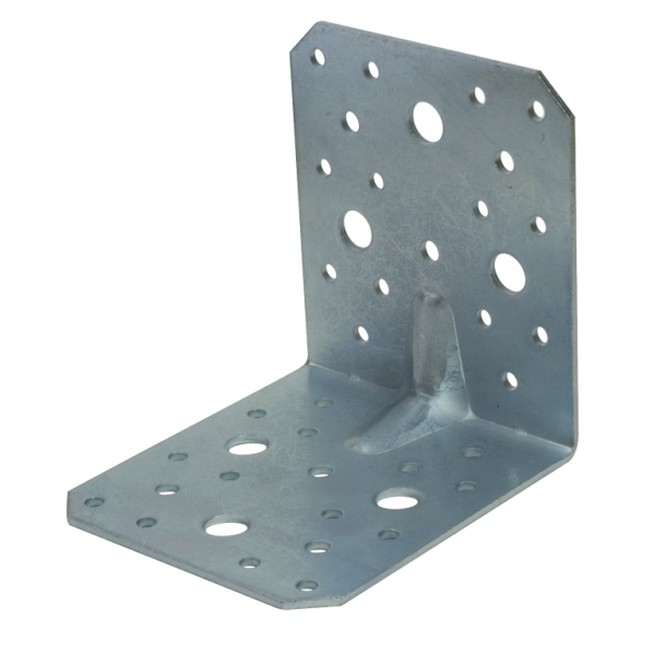 PIASTRA ANGOLARE ZINCATO SPESSORE 2,5 mm. LARGHEZZA 65/90 mm.prodotto da SIPA